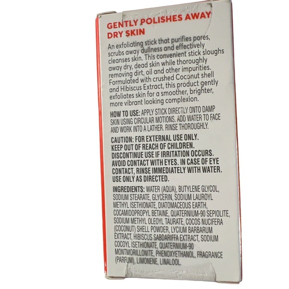 Found Active Exfoliating Cleansing Stick with Coconut - 99% Natural - 1 oz - Picture 3 of 3